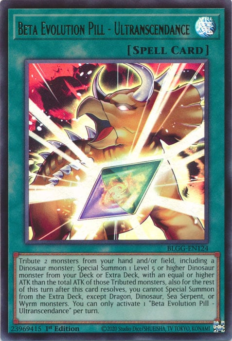 BLGG-124u · Beta Evolution Pill - Ultranscendance UR (ITA)