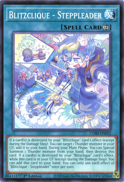 CORI-052 · Blitzclique - Steppleader (ITA)