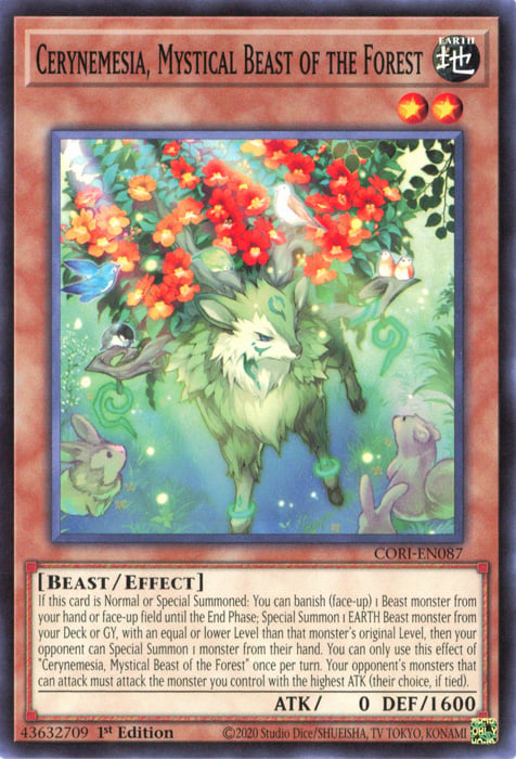 CORI-087 · Cerynemesia, Mystical Beast of the Forest (ITA)