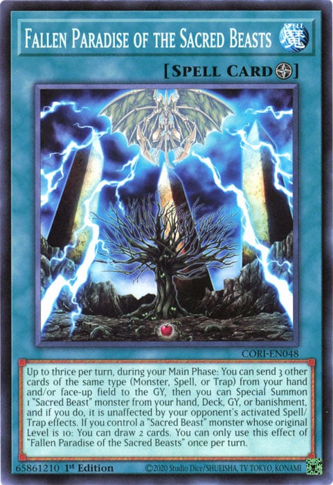 CORI-048 · Fallen Paradise of the Sacred Beasts (ITA)