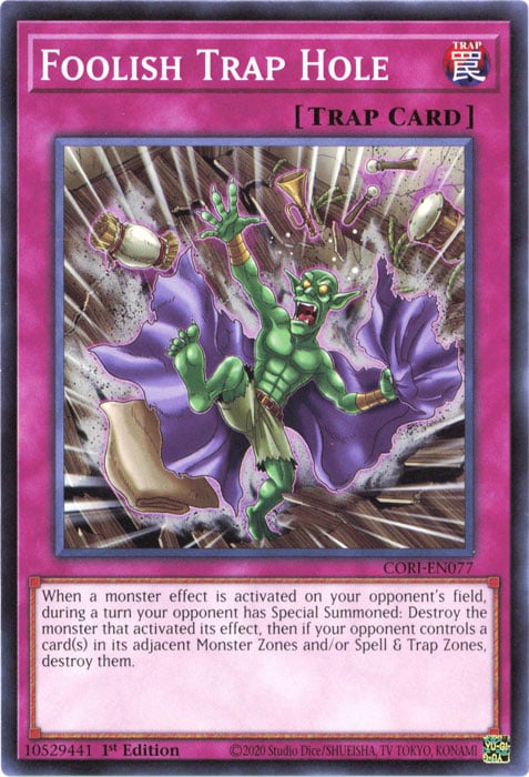 CORI-077 · Foolish Trap Hole (ITA)