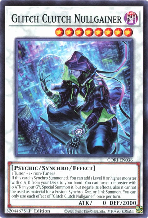 CORI-036 · Glitch Clutch Nullgainer (ITA)
