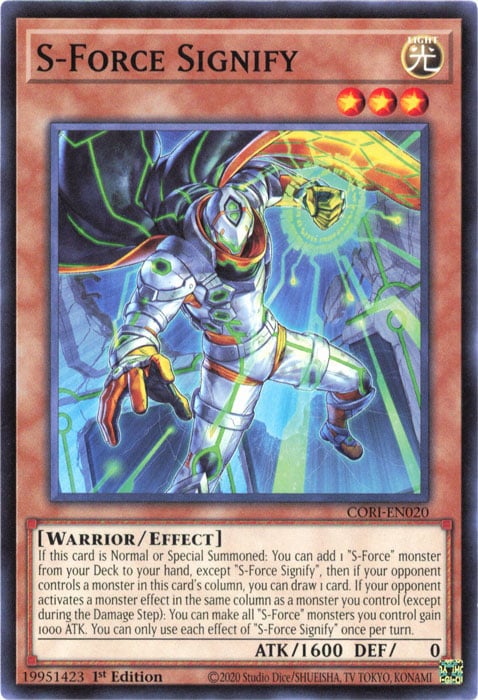 CORI-020 · S-Force Signify (ITA)