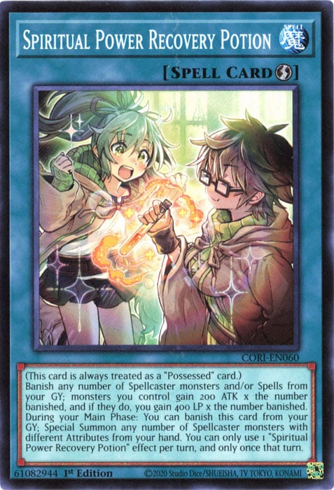CORI-060 · Spiritual Power Recovery Potion (ITA)