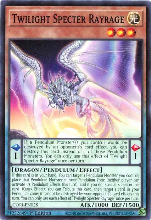 CORI-025 · Twilight Specter Rayrage (ITA)