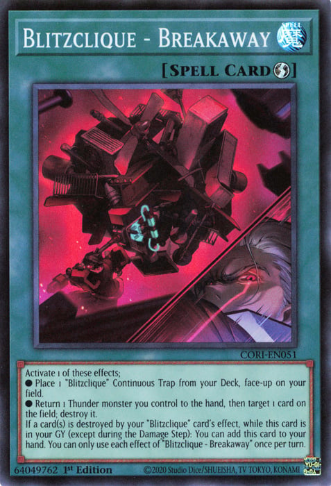 CORI-051 · Blitzclique - Breakaway SR (ITA)