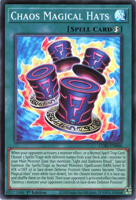 CORI-046 · Chaos Magical Hats SR (ITA)