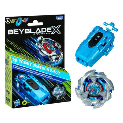Beyblade X – Cobalt Dragoon 2-60C Launcher Set