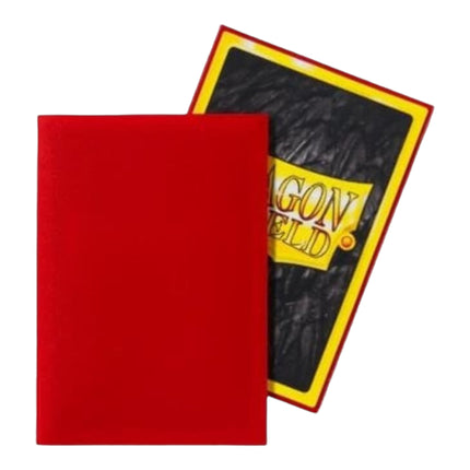 Crimson - Japanese Size - Matte Sleeves Protettive