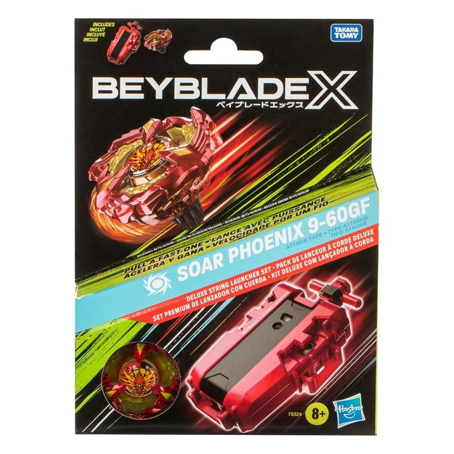 Beyblade X – Soar Phoenix Deluxe String Launcher Set