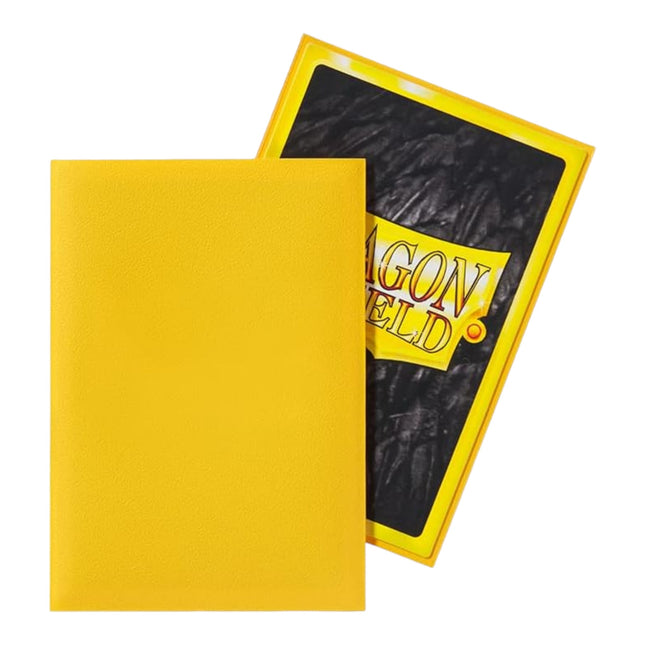 Yellow - Japanese Size - Matte Protective Sleeves