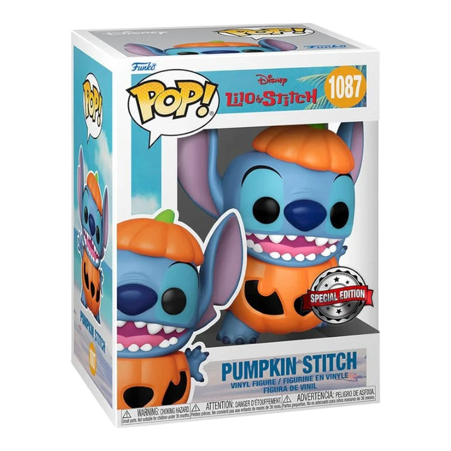 Lilo & Stitch - Pumpkin Stitch (1087) Special Edition Funko Pop! Disney Vinyl Figure 9 cm