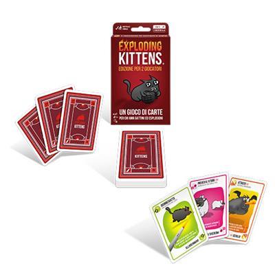 Exploding Kittens – Edizione per 2 Giocatori – Gioco da Tavolo (Edizione Italiana)