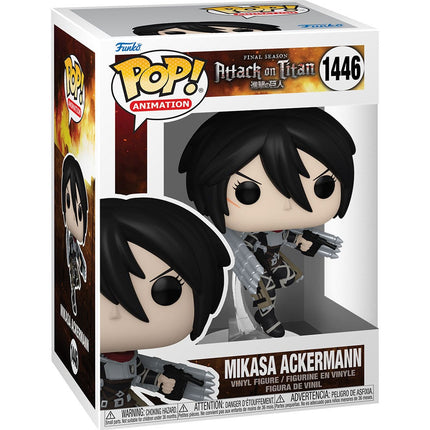 Attack on Titan - Mikasa Ackermann (1446) Funko Pop! Animation Vinyl Figure 9 cm