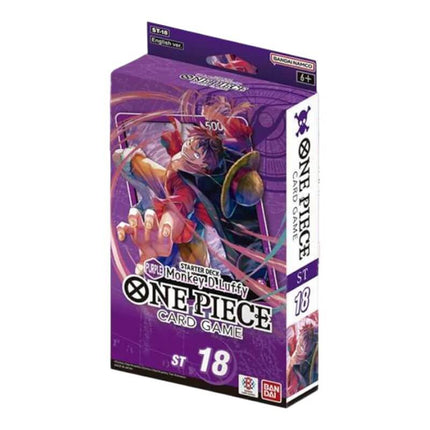 BANDAI ST-18 Start Deck Purple Monkey D Luffy - Inglese One Piece ENG