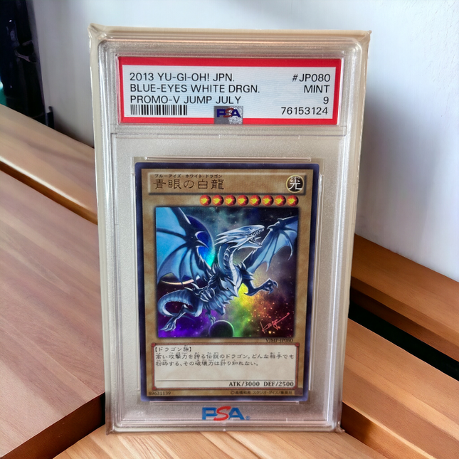 Blue-Eyes White Dragon PSA 9 - VJMP-JP080 Ultra Rare Japanese 