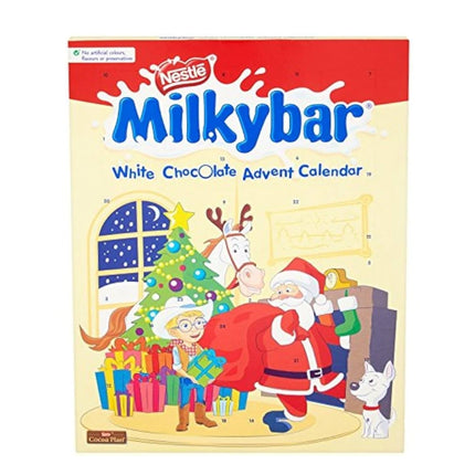 Calendario dell’Avvento Nestlé Milkybar – 24 Giorni di Dolcezza al Cioccolato Bianco
