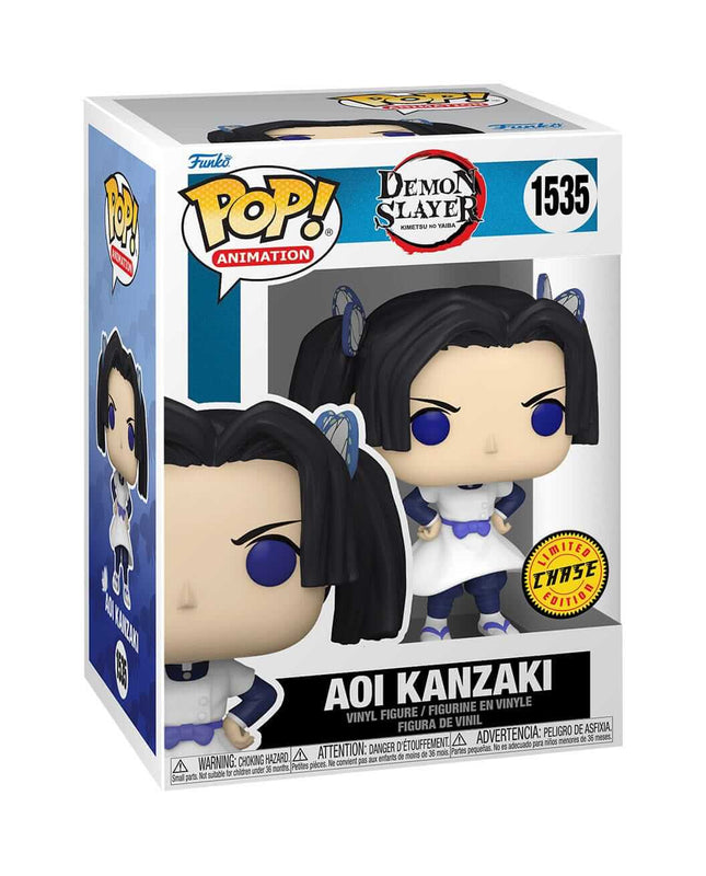 Demon Slayer - Aoi Kanzaki CHASE (1535) Funko Pop! Animation Anime Vinyl Figure 10 cm