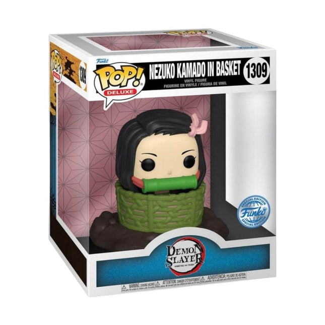 Demon Slayer - Nezuko Kamado in Basket (Special Edition) (1309) Funko Pop! Animation Anime Vinyl Figure 10 cm