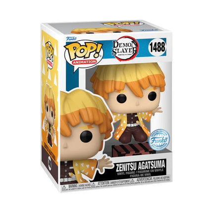 Demon Slayer - Zenitsu Agatsuma (1488) Special Edition Funko Pop! Animation Anime Vinyl Figure 9 cm