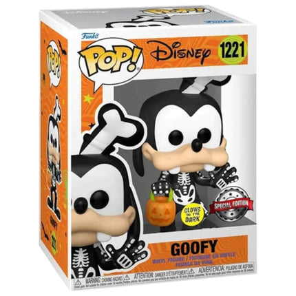 Disney - Skeleton Goofy (GLOW IN THE DARK) (1221) Funko Pop! Special Edition Vinyl Figure 9 cm