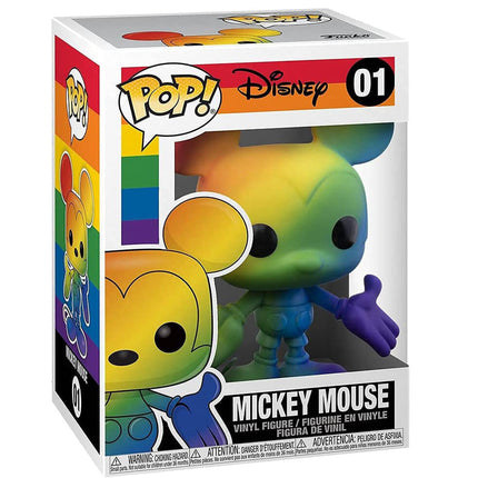Disney Pride - Mickey Mouse Rainbow (01) Funko Pop! Animation Vinyl Figure 9 cm