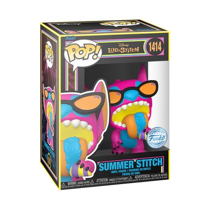 Lilo & Stitch - Summer Stitch (Blacklight) (1414) Special Edition Funko Pop! Disney Vinyl Figure 9 cm