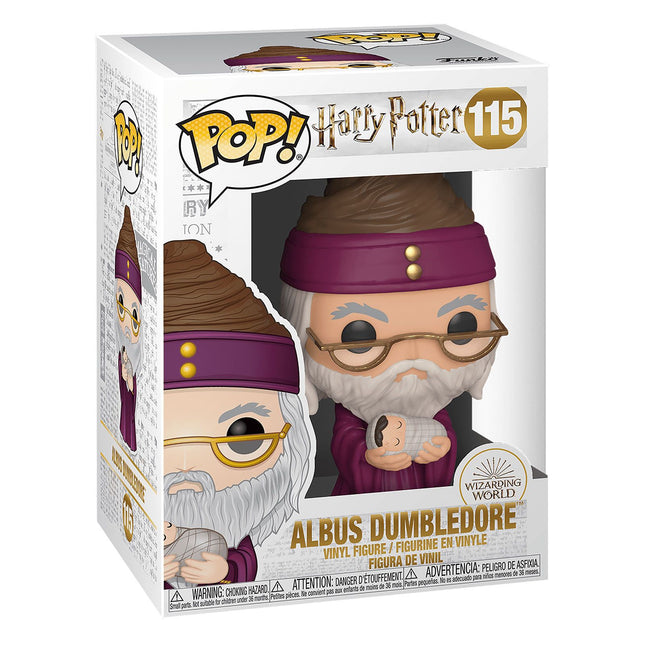 Harry Potter - Albus Dumbledore with Baby Harry Potter (115) Funko Pop! Vinyl Figure 9 cm