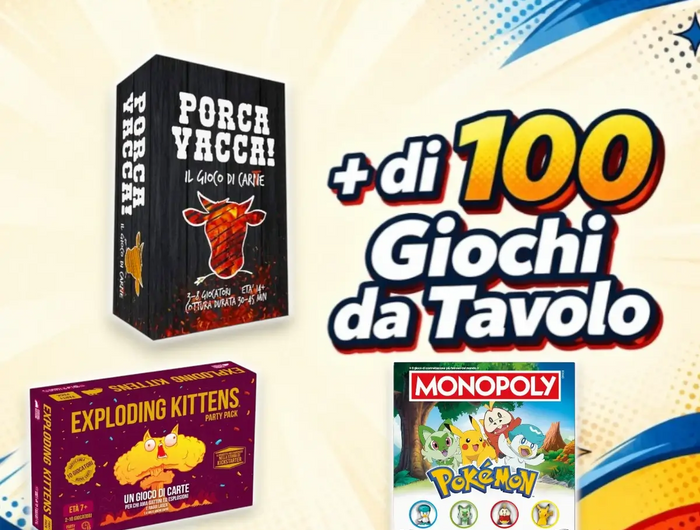 <h1><strong>Più di 100 modi per giocare</strong></h1>