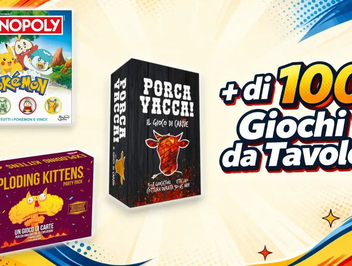 <h1><strong>Più di 100 modi per giocare</strong></h1>