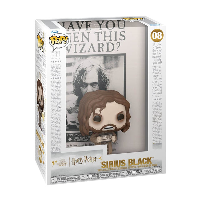 Harry Potter - Sirius Black (08) Funko Pop! Comic Covers Vinyl Figure 9 cm