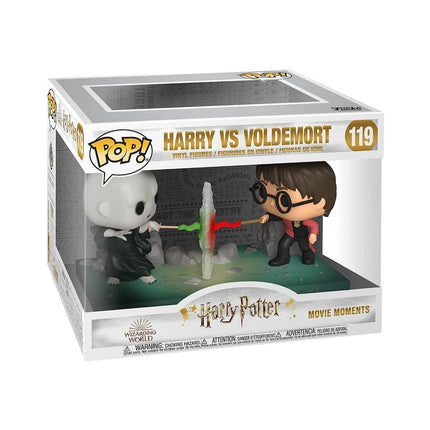 Harry Potter Moments - Harry vs Voldemort (119) Funko Pop! Movie Moments Vinyl Figure 9 cm