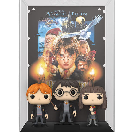 Harry Potter Movie Posters - Ron / Harry / Hermione (14) Funko Pop! The Sorcerer's Stone Vinyl Figure 9 cm