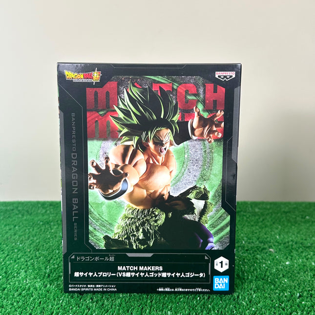 Dragon Ball Super - Match Makers Super Saiyan Broly vs Gogeta Figure (Banpresto)