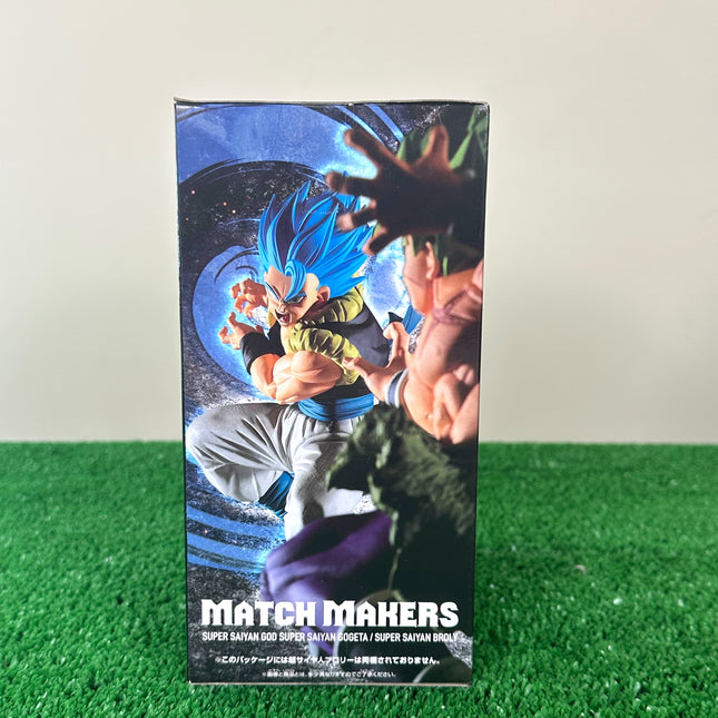 Dragon Ball Super - Match Makers Gogeta SSGSS vs Broly Figure (Banpresto)