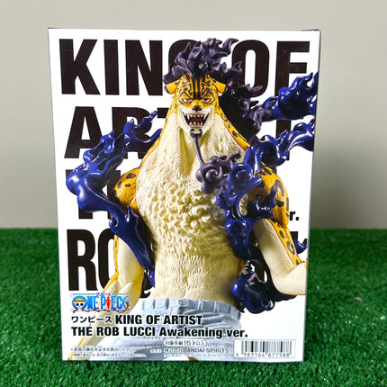 One Piece - King of Artist Rob Lucci Awakening Ver. Figure (Banpresto)