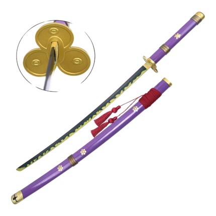 Katana Enma di Zoro – One Piece Violet Hi-Quality