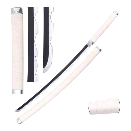Katana Inosuke Hashibira – Demon Slayer (Lama in Legno)