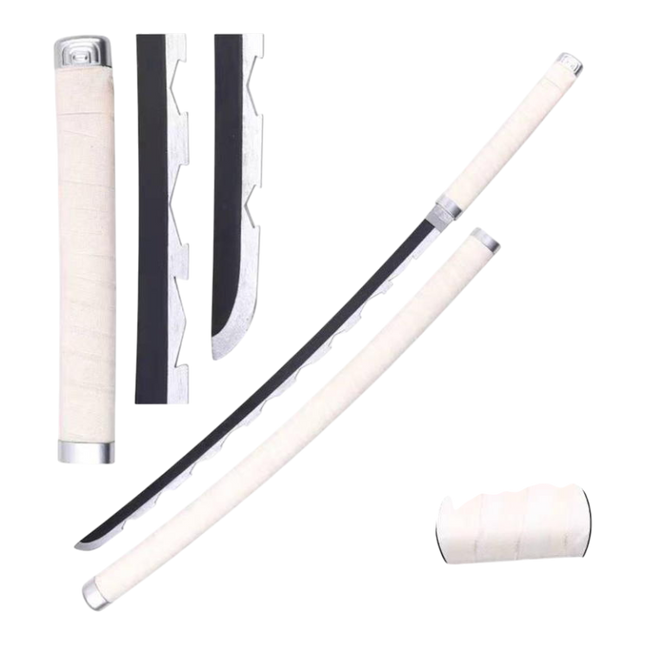 Katana Inosuke Hashibira – Demon Slayer (Lama in Legno)