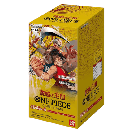 Kingdoms of Intrigue OP-04 Box - One Piece Card Game Bandai
