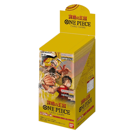 Kingdoms of Intrigue OP-04 Box - One Piece Card Game Bandai