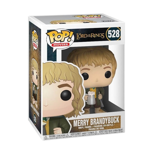 The Lord of the Rings - Merry Brandybuck (528) Funko Pop! Movies Il Signore degli Anelli Meriadoc Vinyl Figure 9 cm
