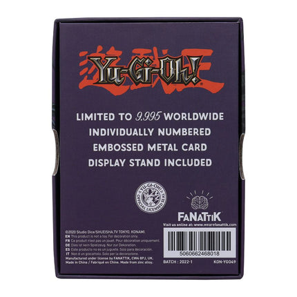 Metal Card Black Skull Dragon Limited Edition