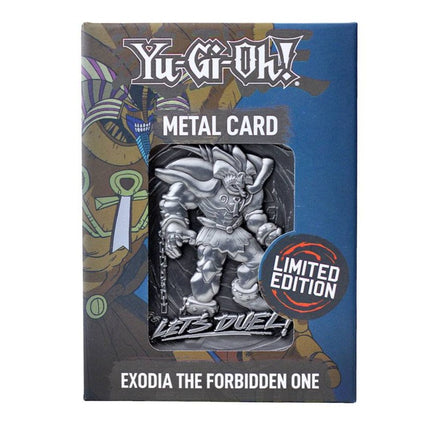 Metal Card Exodia The Forbidden One Limited Edition
