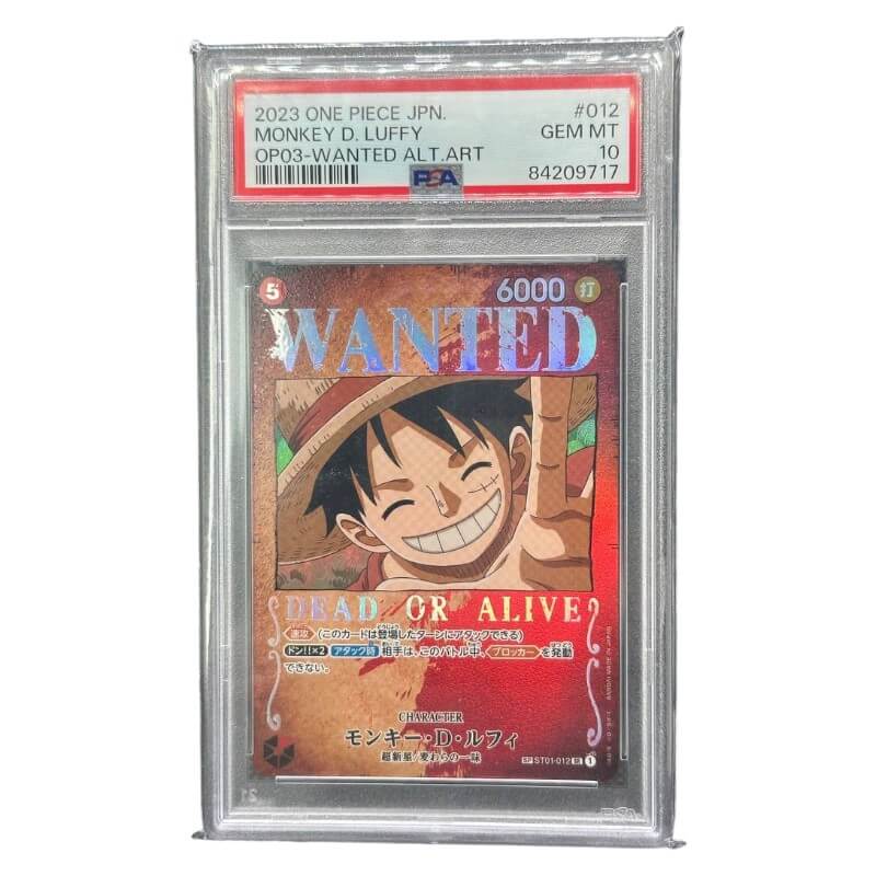 ONE PIECE JPN モンキー・D・ルフィ WANTED ALT ART ふるいちオンライン - トレカ/ONE PIECEカードゲーム/パラレル