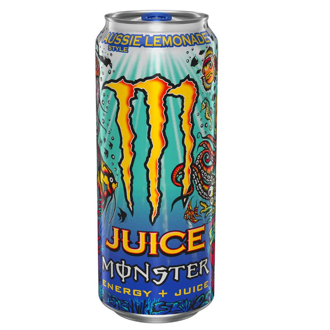 Monster Energy Aussie Lemonade – Energy Drink al Gusto Limonata – 500ml