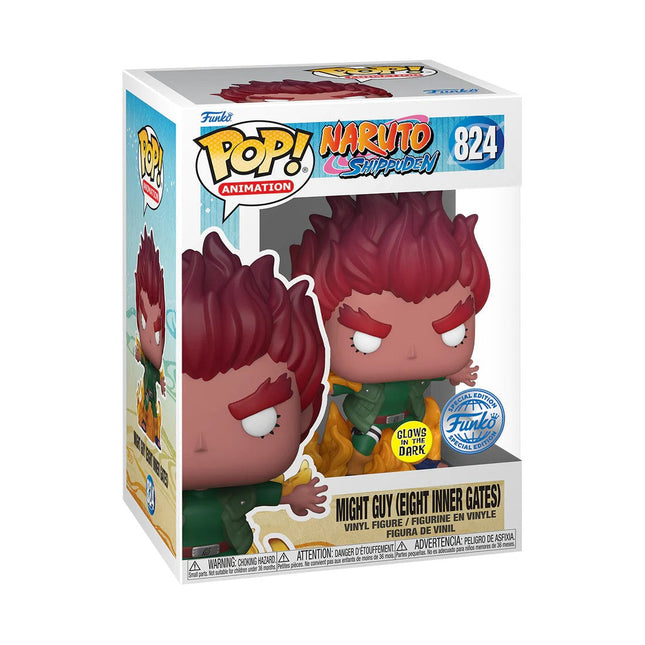 Naruto Shippuden POP! Animation Vinyl Figures Might Guy (Eight Inner Gates) (GW) 9 cm