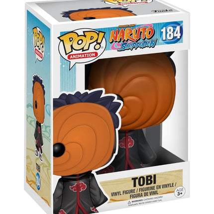 Naruto Shippuden - Tobi (184) Funko Pop! Animation Anime Obito Vinyl Figure 9 cm
