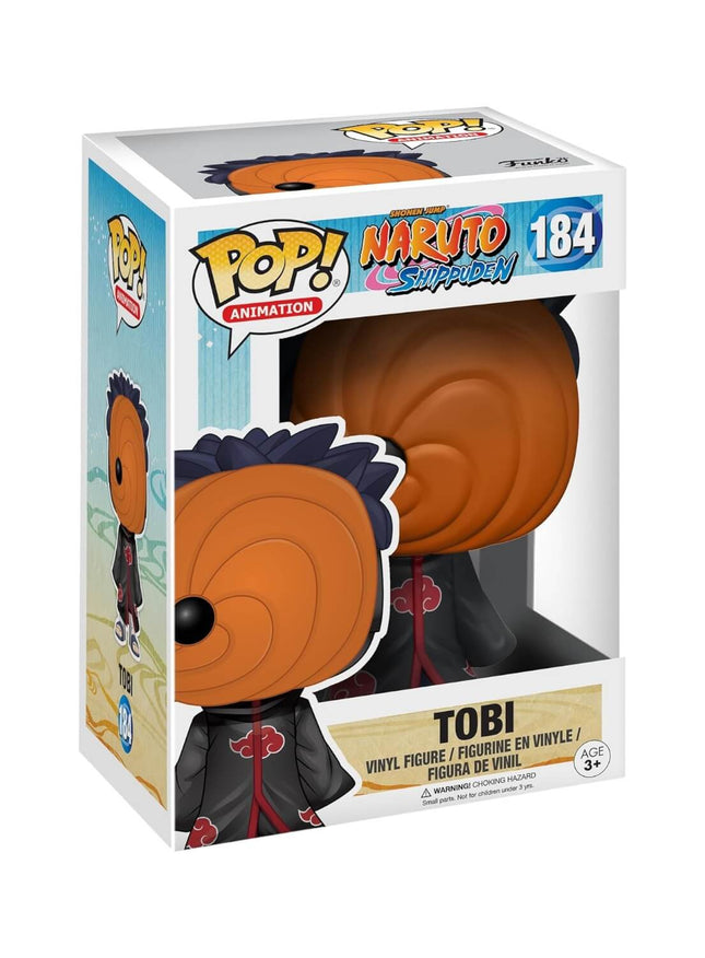 Naruto Shippuden - Tobi (184) Funko Pop! Animation Anime Obito Vinyl Figure 9 cm