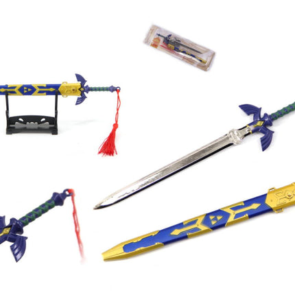 Spada Mini Portachiavi Zelda con Espositore